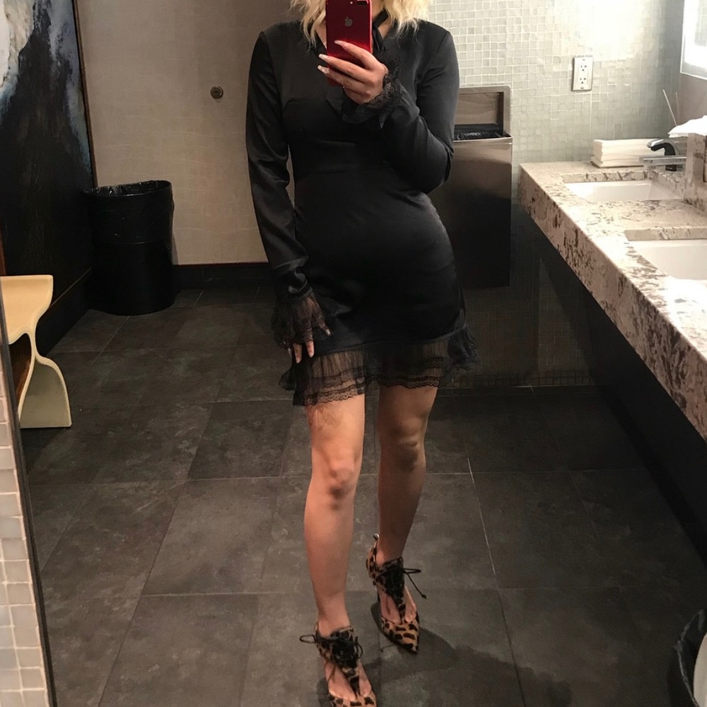 Lea viola dress